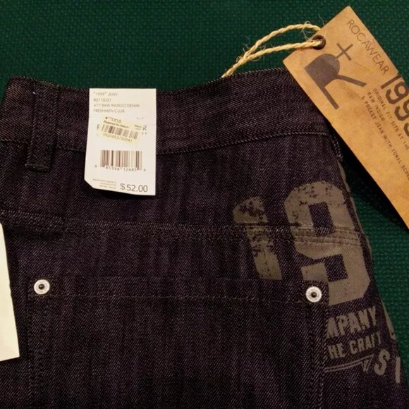 NWT Rocawear Men's Original Fit "1999" 40X32 Jeans - Picture 8 of 16